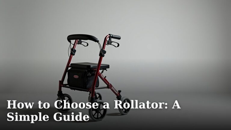 How to Choose a Rollator: A Simple Guide