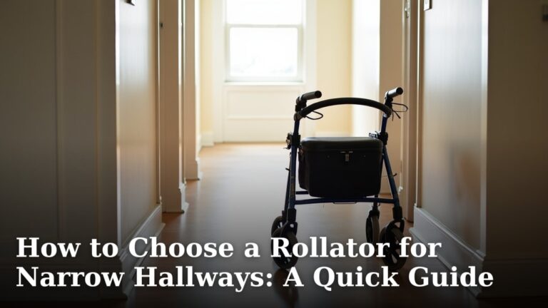 How to Choose a Rollator for Narrow Hallways: A Quick Guide