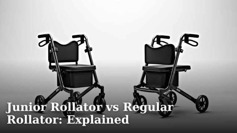 Junior Rollator vs Regular Rollator: Explained
