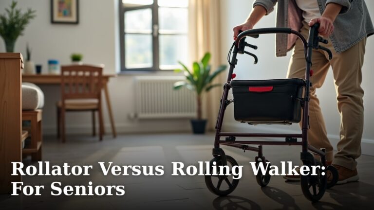 Rollator Versus Rolling Walker: For Seniors