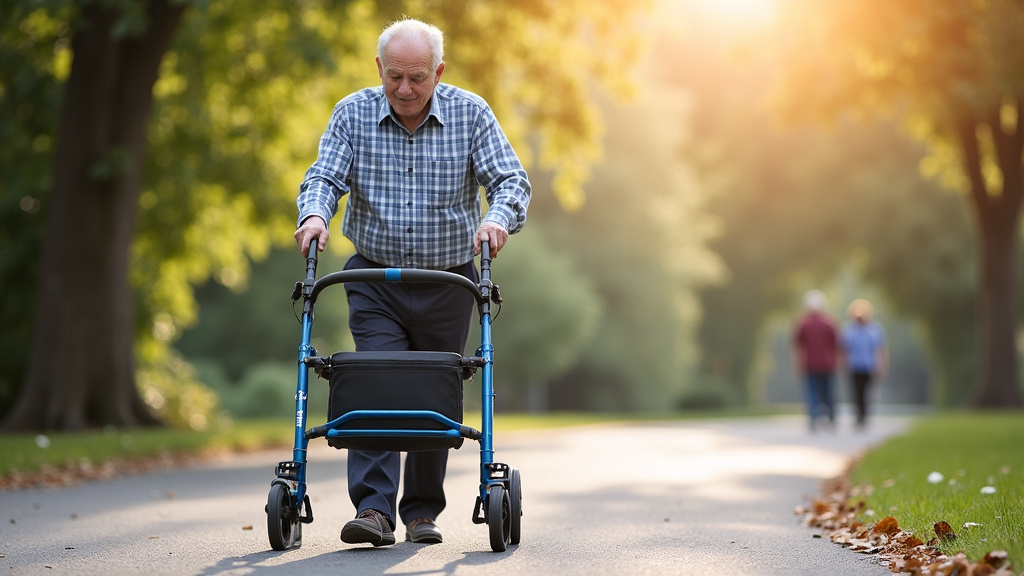 Choosing the Right Mobility Aid: Rollator vs. Standard Walker for Seniors