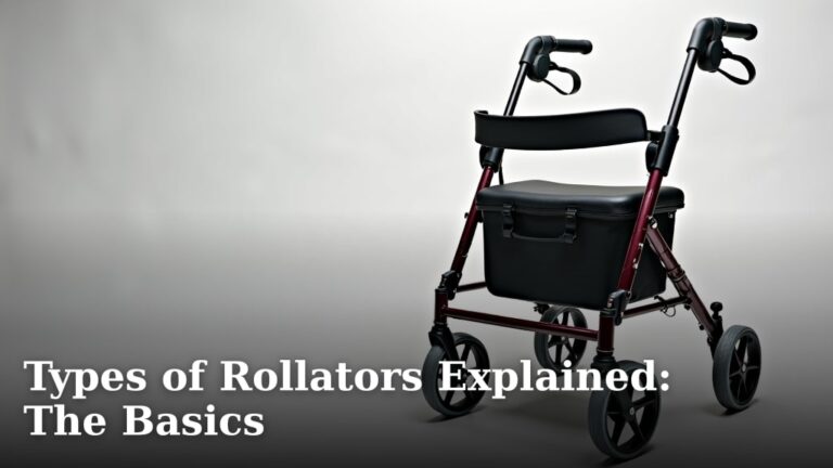 Types of Rollators Explained: The Basics