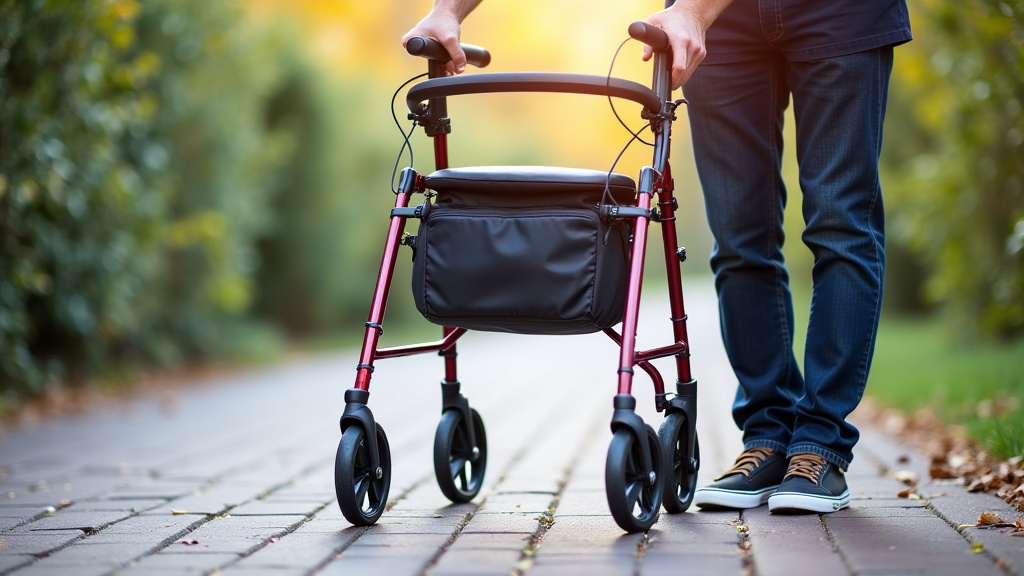 Understanding Your Mobility Aid Options: Walkers vs. Rollators