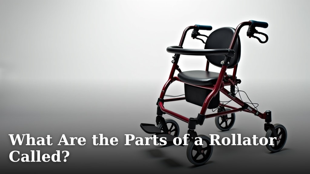 What Are the Parts of a Rollator Called?