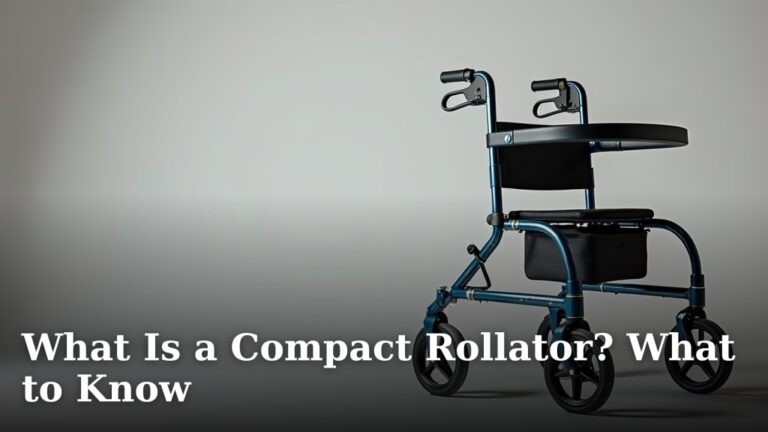 What Is a Compact Rollator? What to Know