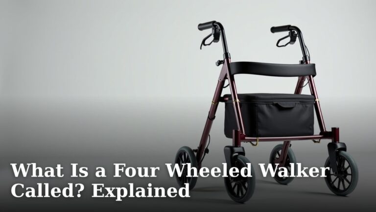 What Is a Four Wheeled Walker Called? Explained