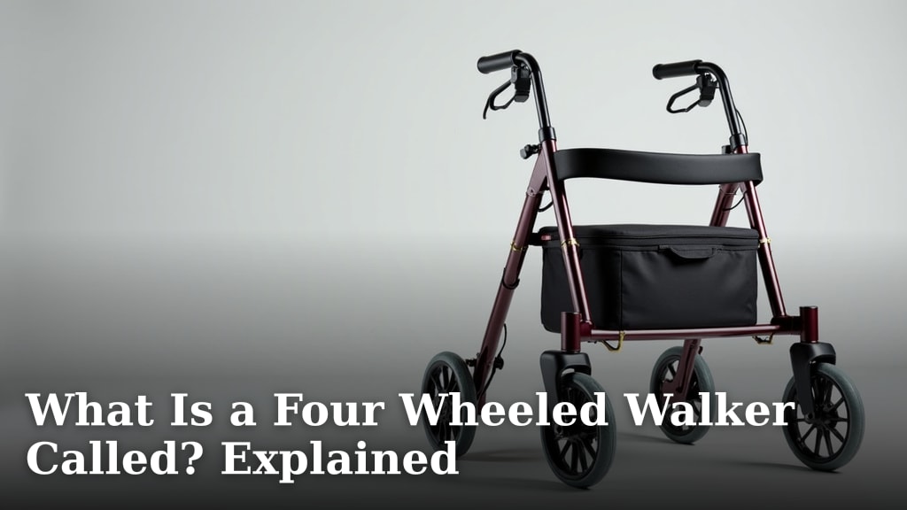 What Is a Four Wheeled Walker Called? Explained
