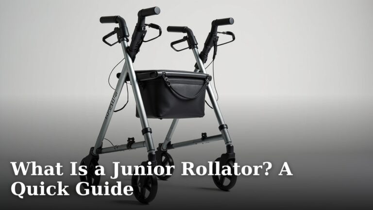 What Is a Junior Rollator? A Quick Guide