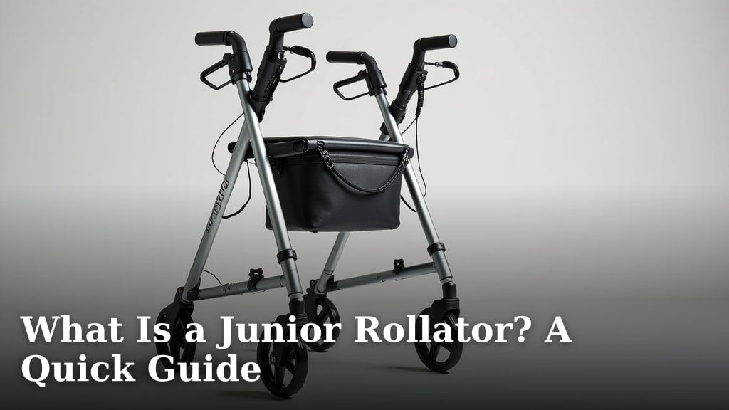What Is a Junior Rollator? A Quick Guide