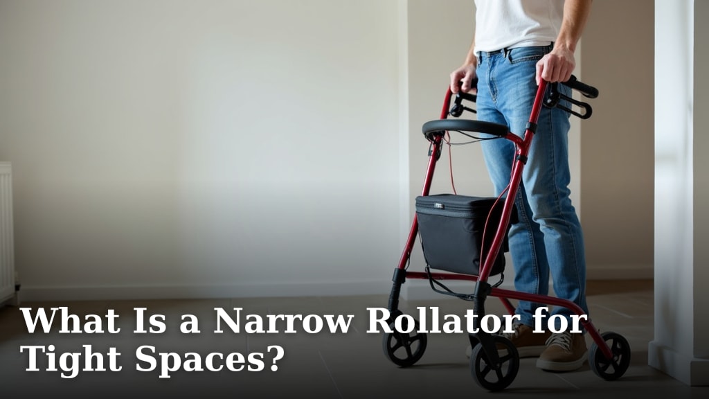 What Is a Narrow Rollator for Tight Spaces?