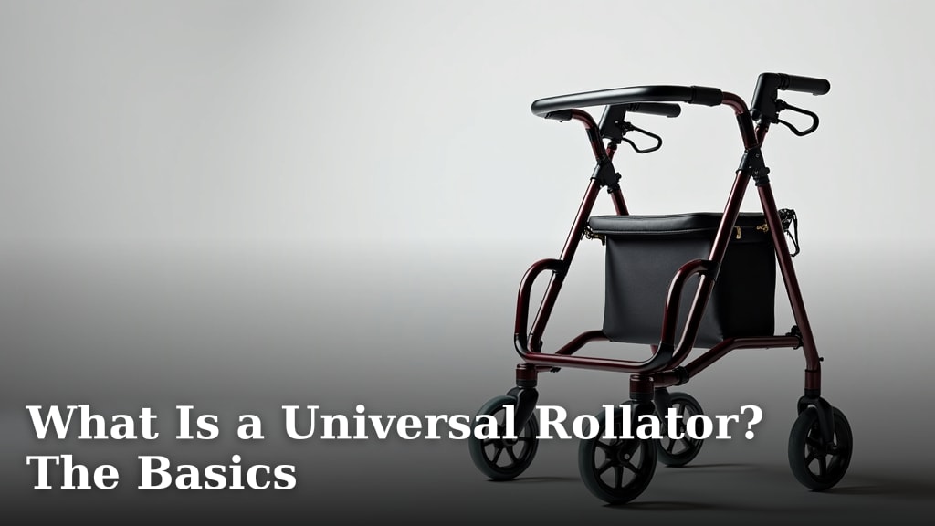 What Is a Universal Rollator? The Basics