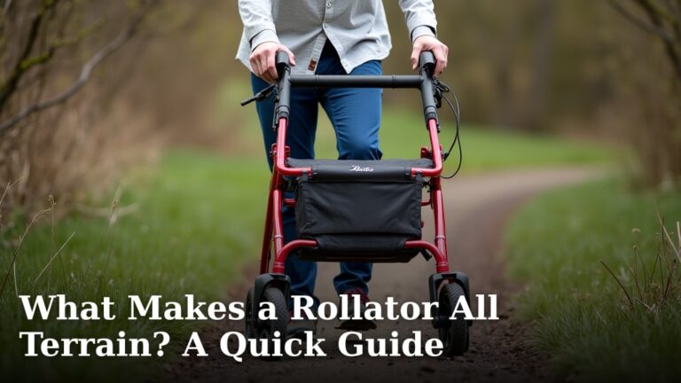 What Makes a Rollator All Terrain? A Quick Guide