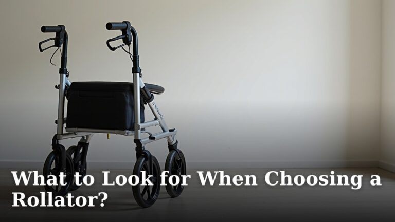 What to Look for When Choosing a Rollator?