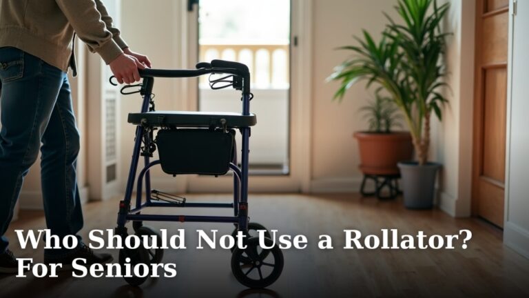 Who Should Not Use a Rollator? For Seniors